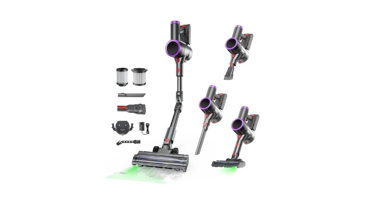 Prasky Cordless Vacuum Cleaner Stick Vacuum... - Coupon