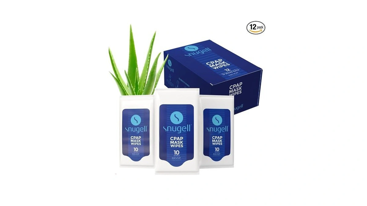 Snugell Unscented Travel Cpap Mask Wipes 12 Packs... - Coupon