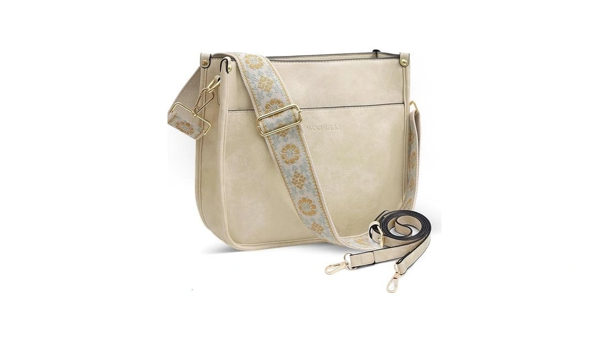 Woomada Crossbody Bags For Women Vegan Leather Hobo... - Coupon