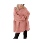 Btfbm Sweaters For Women Fall 2026 Long Sleeve Mock... - Coupon