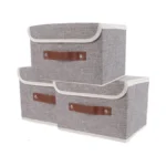 Snyugr Small Storage Bin With Lid Storage Boxes... - Coupon