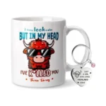 Biching Highland Cow Gifts 11oz Highland Cow Joke... - Coupon