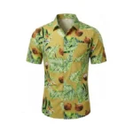 Yarbcen Hawaiian Shirt For Men Tropical Shirts... - Coupon