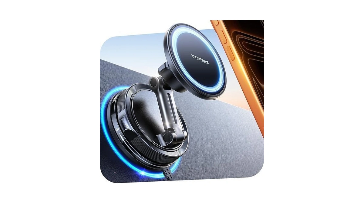 Torras 2026 Vacuum For Magsafe Car Mount 98 Lbs... - Coupon