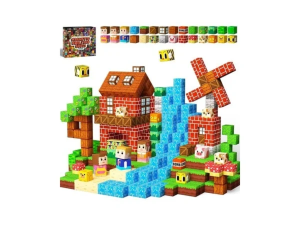 Idoot 100pcs Magnetic Building Blocks For Kids... - Coupon