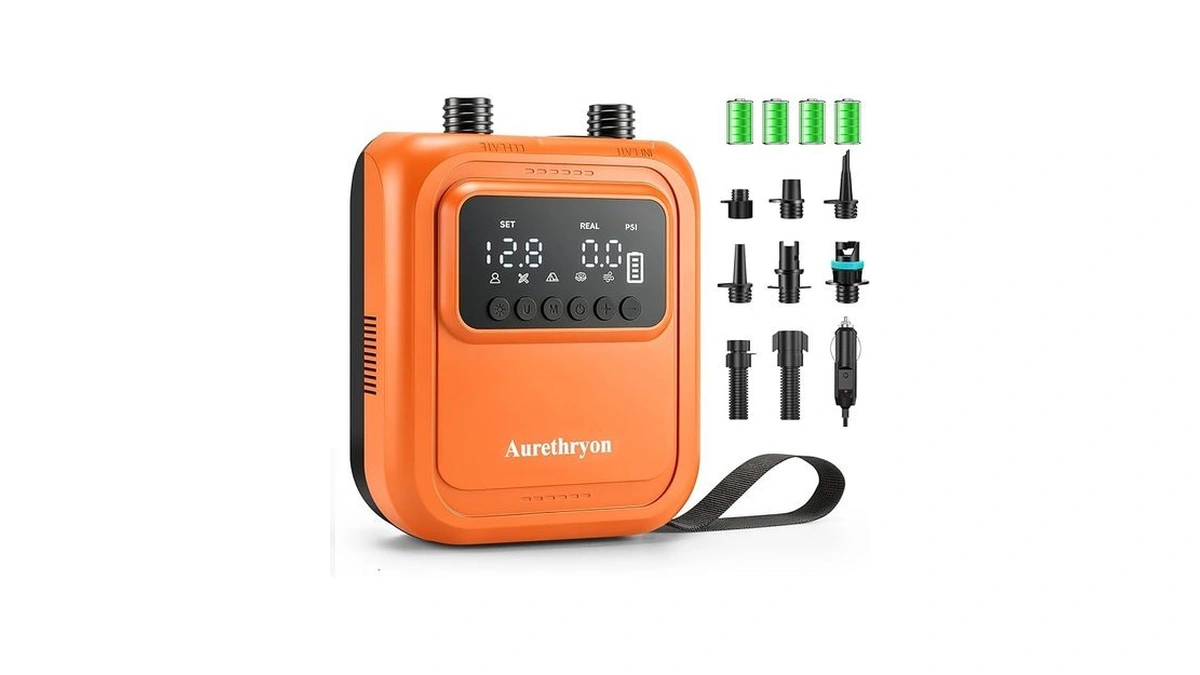 Rechargeable Electric Paddle Board Pump - 20psi... - Coupon