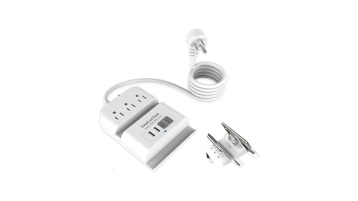 Voolertun Surge Protector Power Strip Outlet... - Coupon