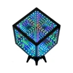 Stunning Infinity Mirror Cube Light With Rgb... - Coupon