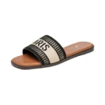 Athlefit Women S Slides Summer Fashion Slip On Flat... - Coupon