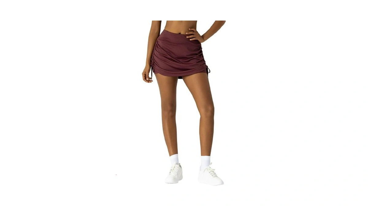 Women S Skort With Side Drawstrings - Built-in... - Coupon