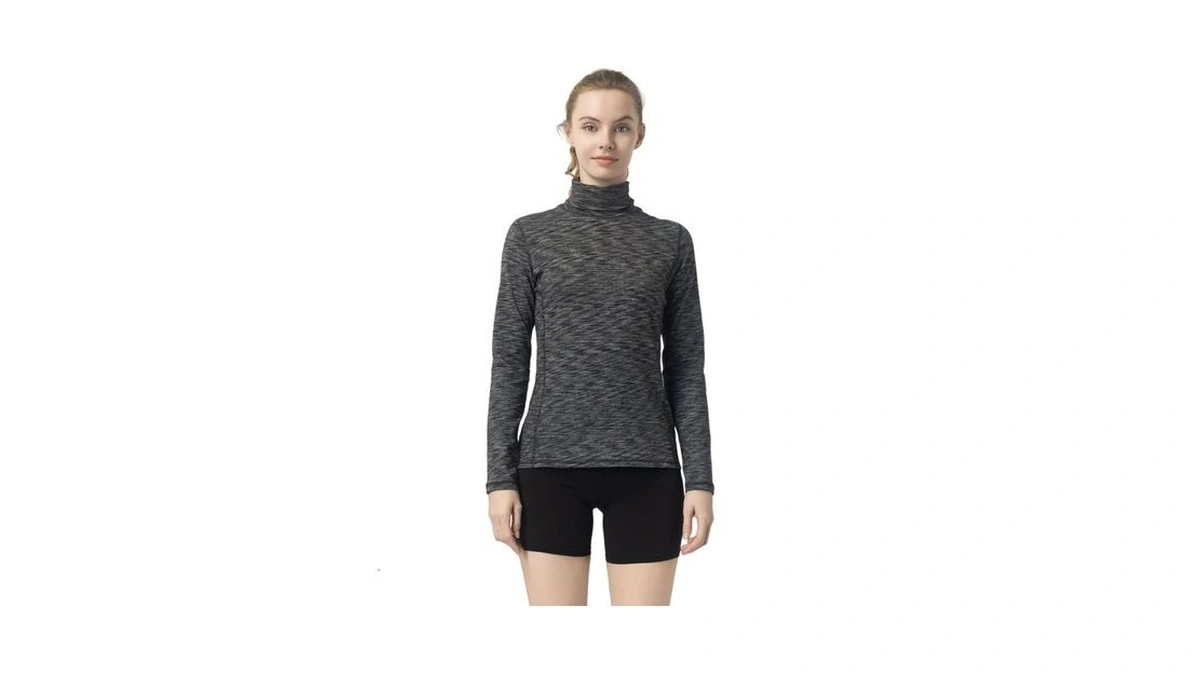 Leapstride Women S Turtleneck Slim - Fit Long... - Coupon