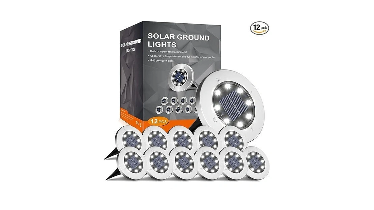 Incx 4 6 Inch Solar Lights Outdoor Waterproof 12... - Coupon