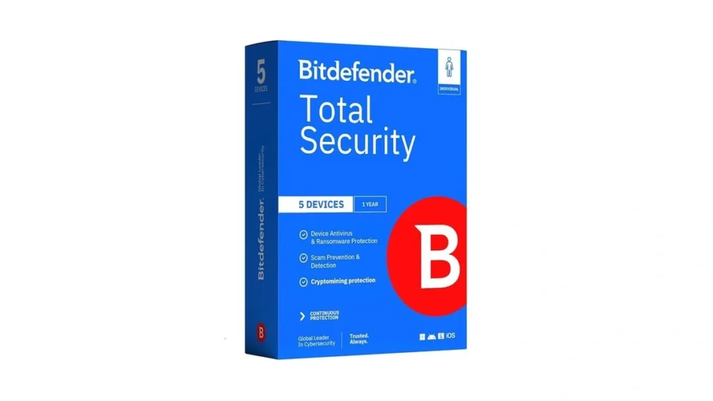 Bitdefender Total Security 2026 Complete Antivirus... - Coupon