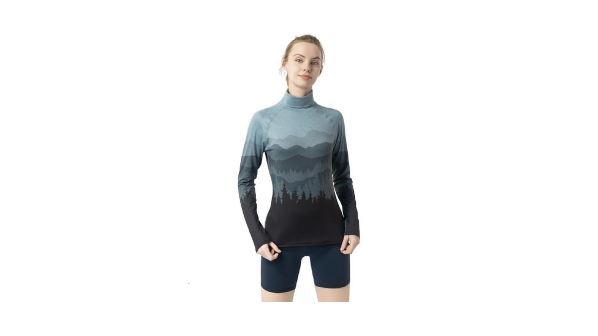 Leapstride Women S Slim Fit Turtleneck Performance... - Coupon