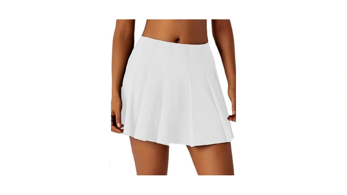 Leapstride Pleated Skirts For Women Tennis Skirts... - Coupon