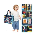 Lercaii Toddler Busy Board Book Montessori Toys... - Coupon