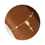 Turandoss Gold Cross Bracelets For Women Trendy... - Coupon