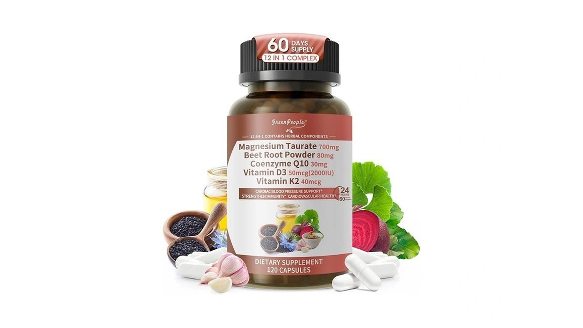 Magnesium Taurate Capsules 12-in-1 Complex - Beet... - Coupon