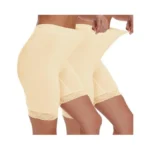 Bathrins Slip Shorts Seamless Smooth Lace Under... - Coupon