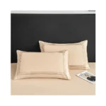 Dcsky Queen Pillow Cases Set Of 2 - Grey Striped... - Coupon