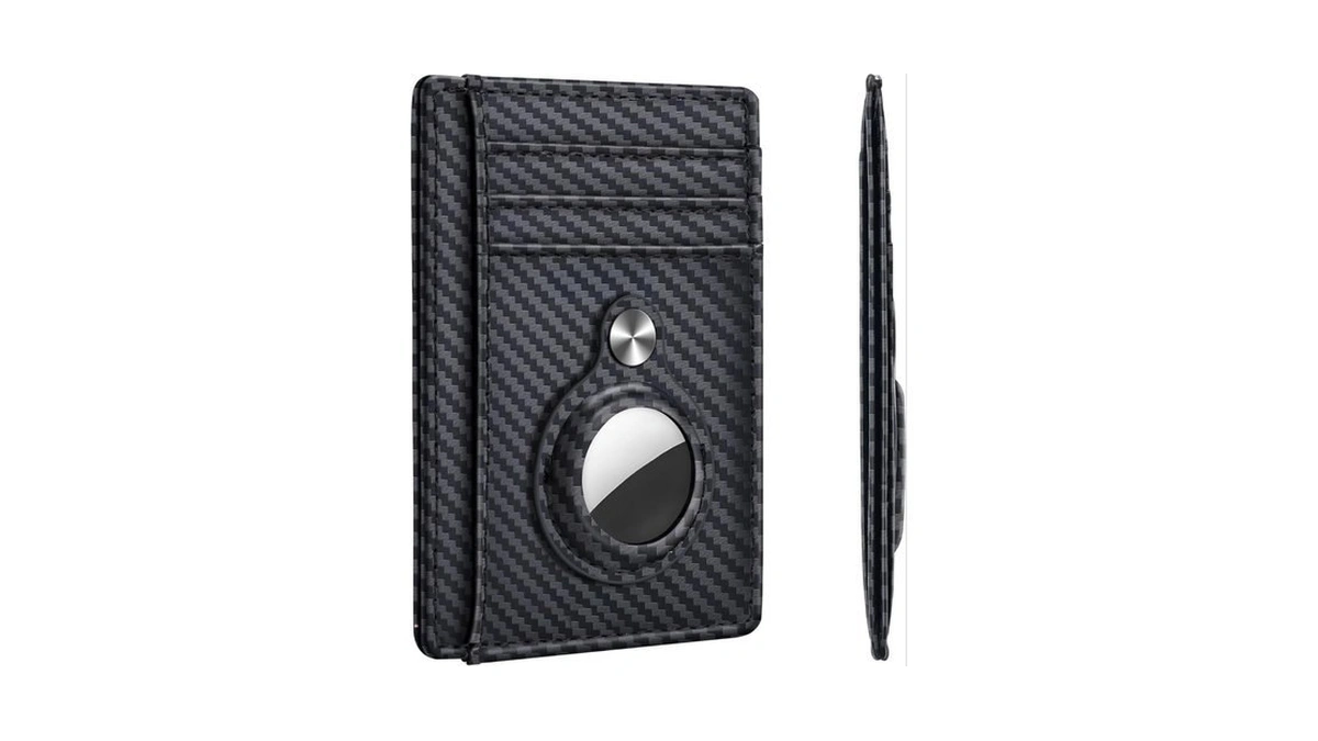 Hawanik Slim Minimalist Front Pocket Air Tag Wallet... - Coupon
