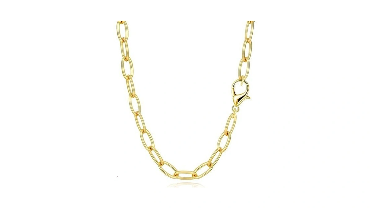 Baylay Gold Chain For Women - 18k Gold Plated... - Coupon