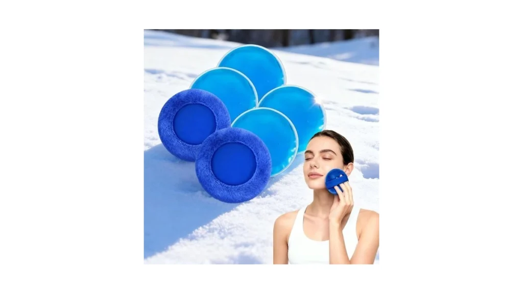 Dicever Reusable Round Soft Gel Cold Packs For... - Coupon