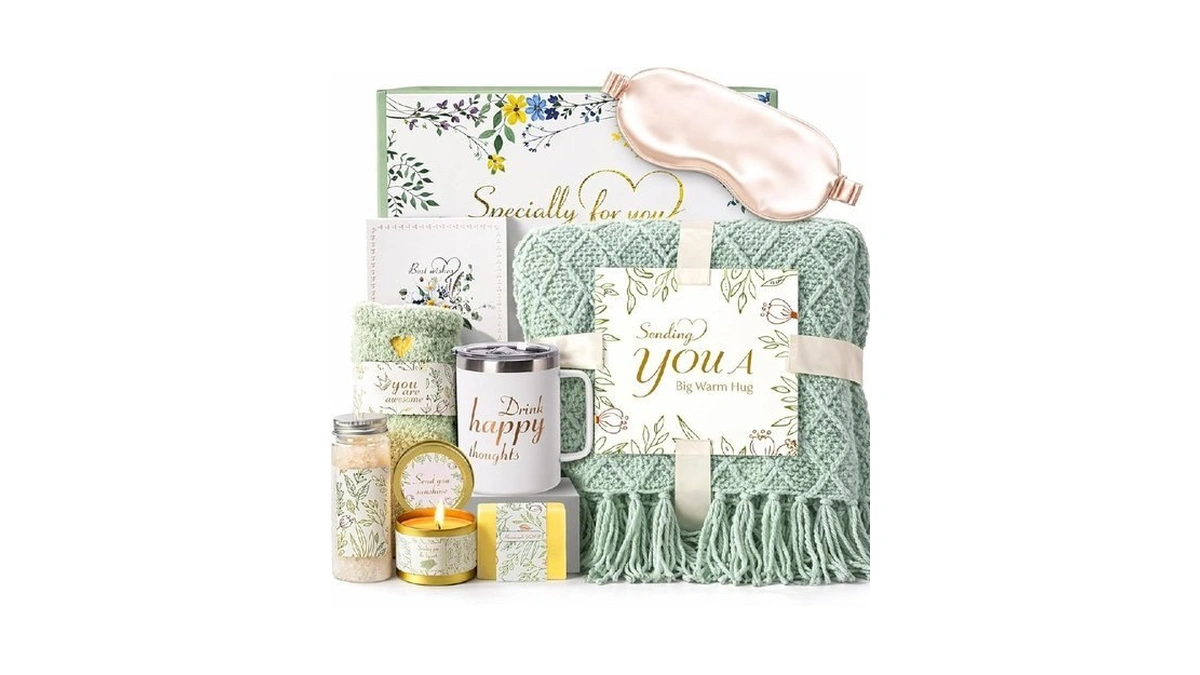 Get Well Soon Gift Basket For Women - Spa Care... - Coupon