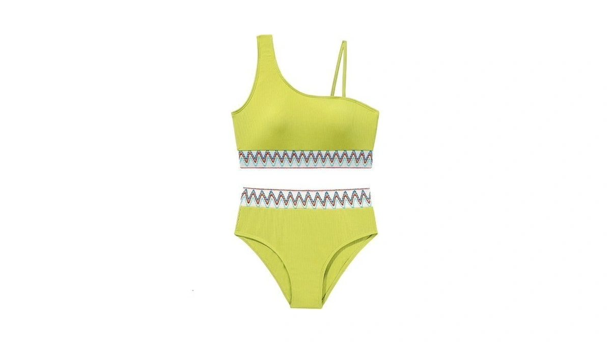 Weixinbuy Girls Swimsuit Two Piece Bathing Suit For... - Coupon