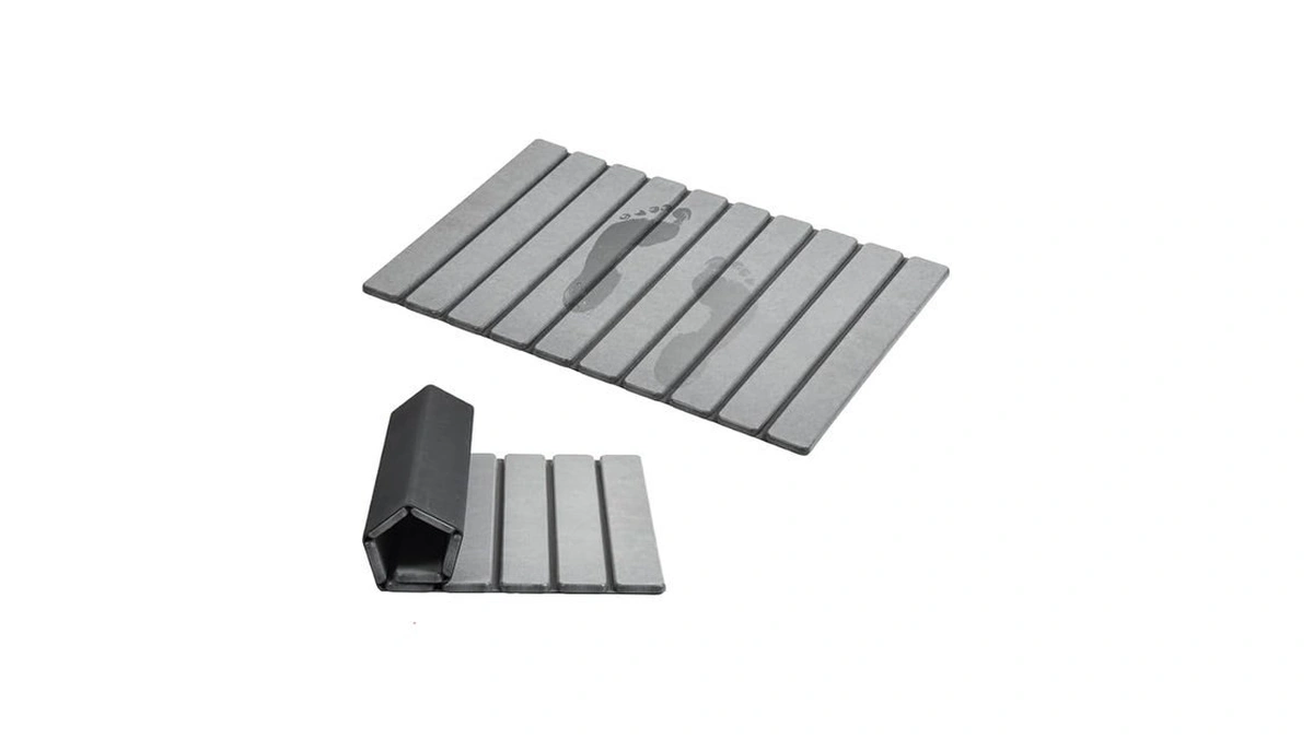 Aww Foldable Stone Bath Mat Super Absorbent... - Coupon