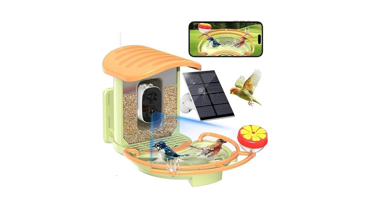 Bird Feeder Camera With Ai Bird Recognition 2k Hd... - Coupon