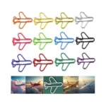 Upquzzfy 65 Pcs Plane-shaped Paper Clips Set... - Coupon
