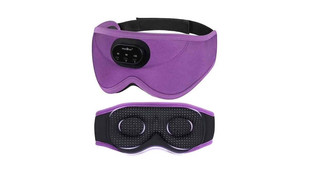 Musicozy 3d Bluetooth Sleep Mask With Headphones... - Coupon
