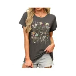 Mapick Women S Floral Graphic Tees Short Sleeve... - Coupon