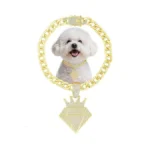 Kynox Cuban Gold Link Heavy Duty Necklace Dog Cat... - Coupon
