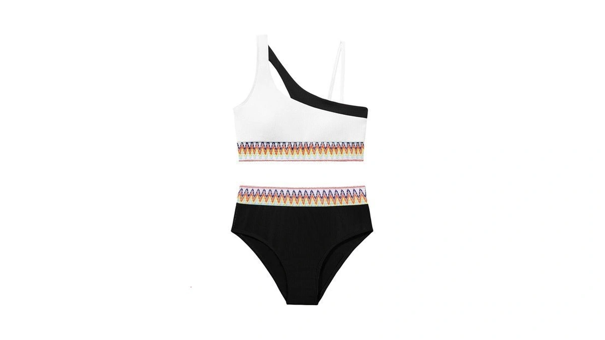 Weixinbuy Girls Swimsuit 2 Piece Bikini Set... - Coupon