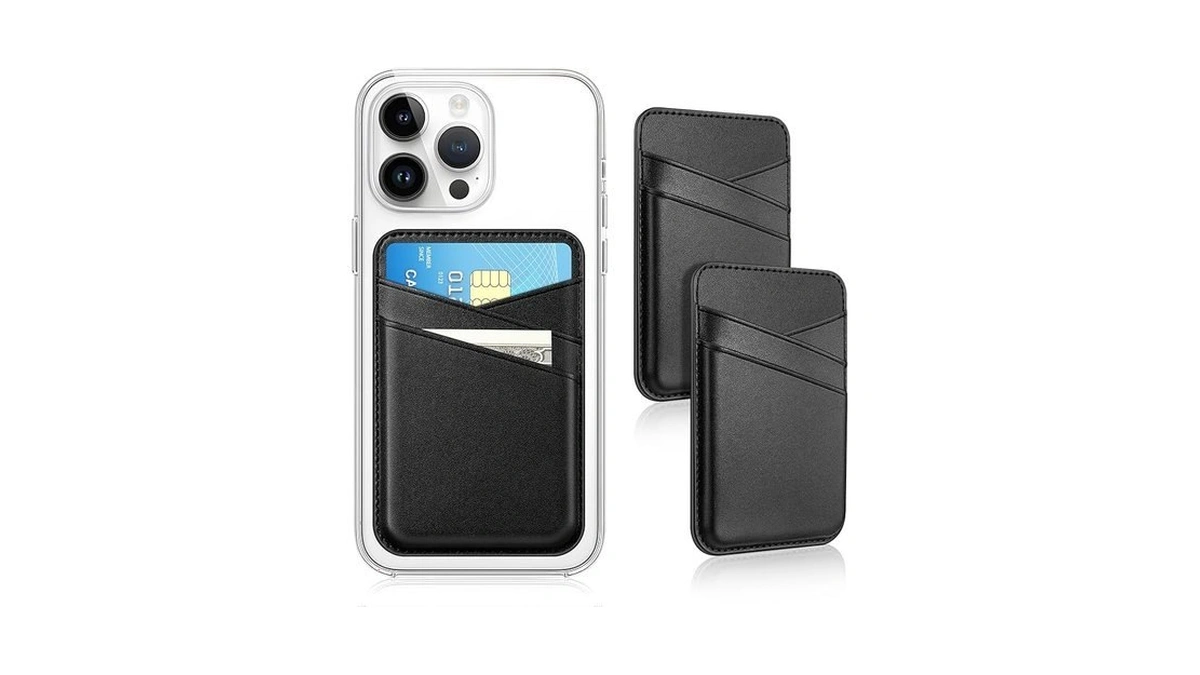 Ss Phone Wallet Stick On - Leather Safe Card Holder... - Coupon