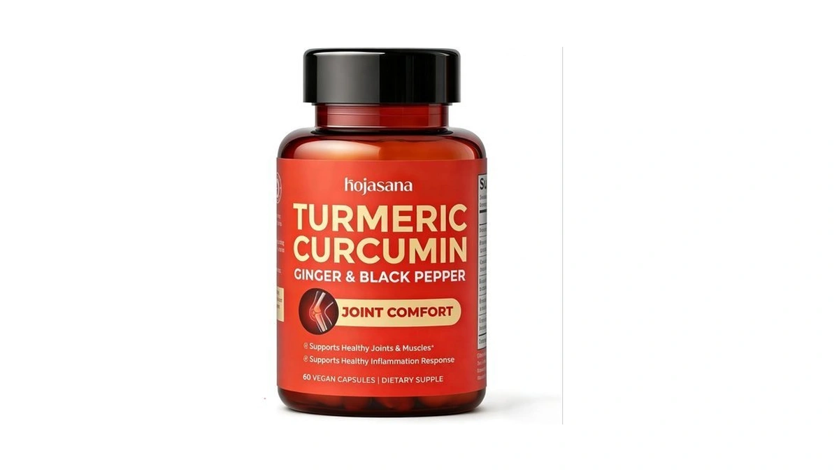 Hojasana Turmeric Curcumin Supplement With Black... - Coupon