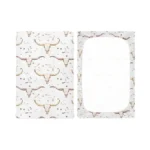 Vigtro Western Bull Baby Crib Sheets For Boys Girls... - Coupon