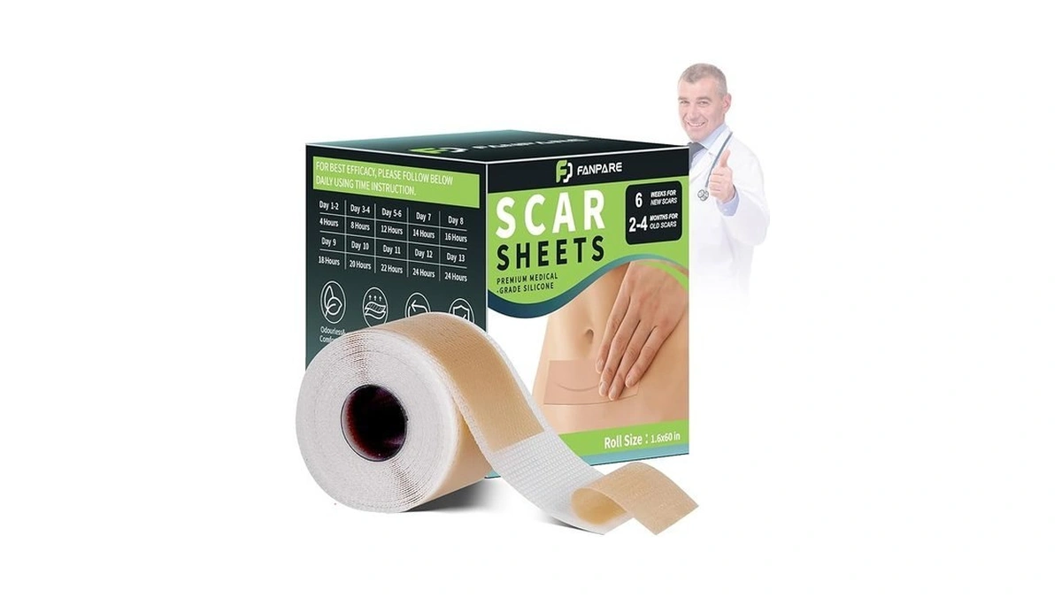 Medical Grade Silicone Scar Tape Silicone Sheets... - Coupon