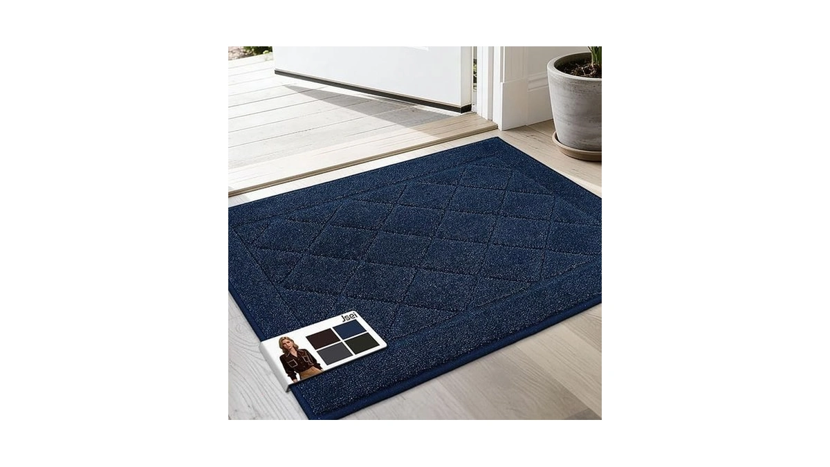 Jsei Dirt Trapper Door Mat 20 X32 Non-slip Washable... - Coupon