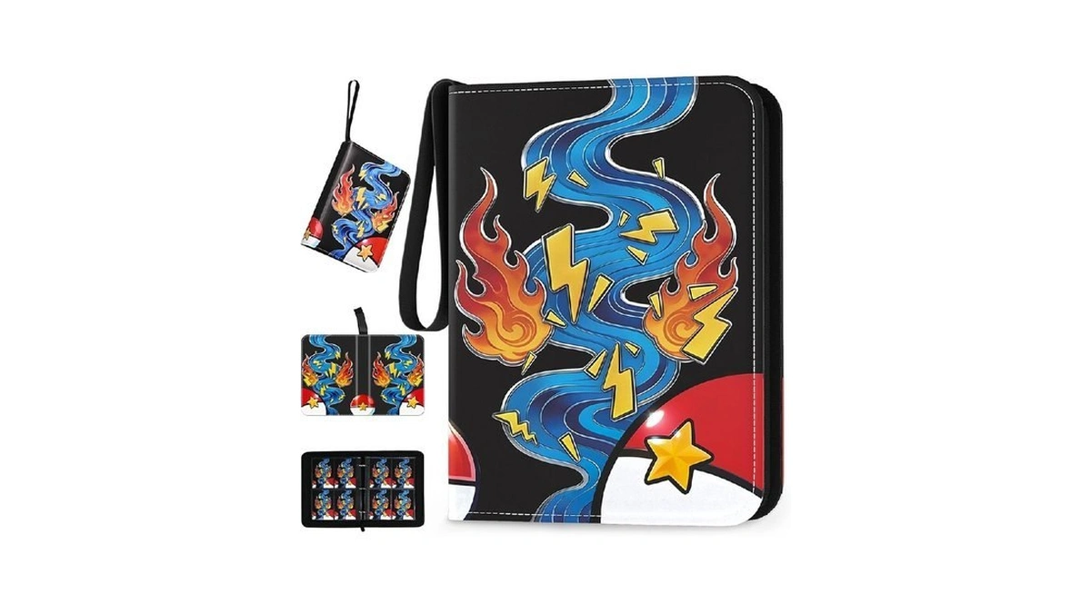 Trading Card Binder 4 Pocket 400-pocket With 50... - Coupon