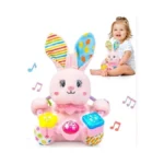 Baby Rabbit Musical Stuffed Animals Toy Infant... - Coupon