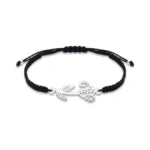 Ylwjsp 12 Months Flower Braided Rope Bracelet -... - Coupon