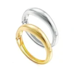 Gold Silver Chunky Bangles Bracelet For Women... - Coupon