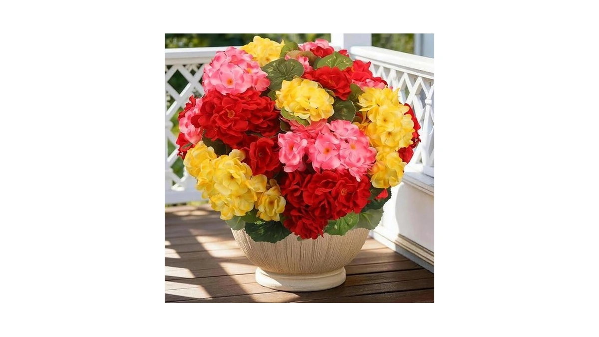 Artificial Flowers For Outdoor Uv Resistant... - Coupon