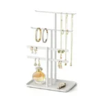 Pickpiff White Jewelry Stand Holder Organizer 12 5... - Coupon