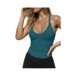 Mateam Women S V Neck Racerback Tank Tops Fitted... - Coupon
