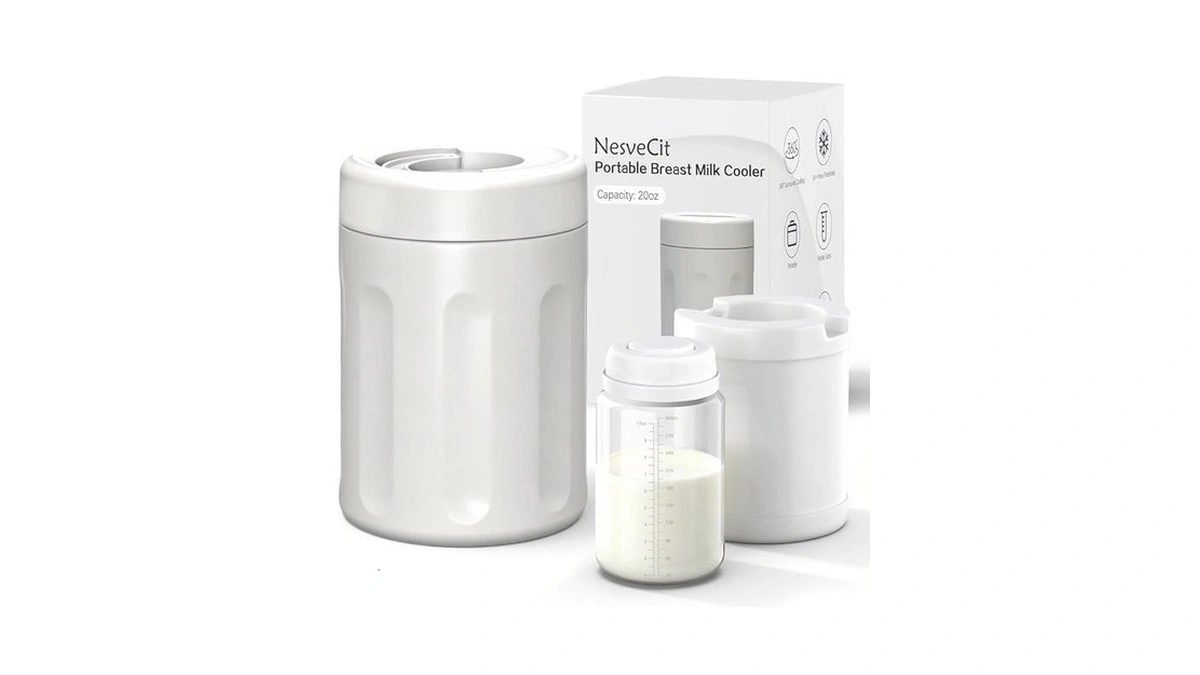 Nesvecit Portable Breast Milk Cooler 24h Chill... - Coupon