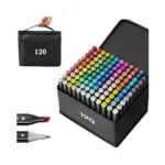 Koteug Alcohol Markers Set 120 Colors Dual Tip... - Coupon